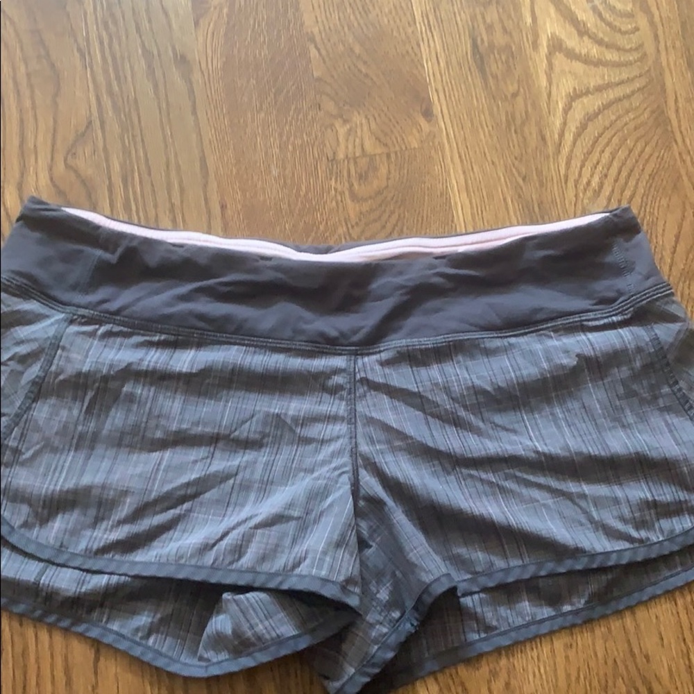 Lululemon speed shorts